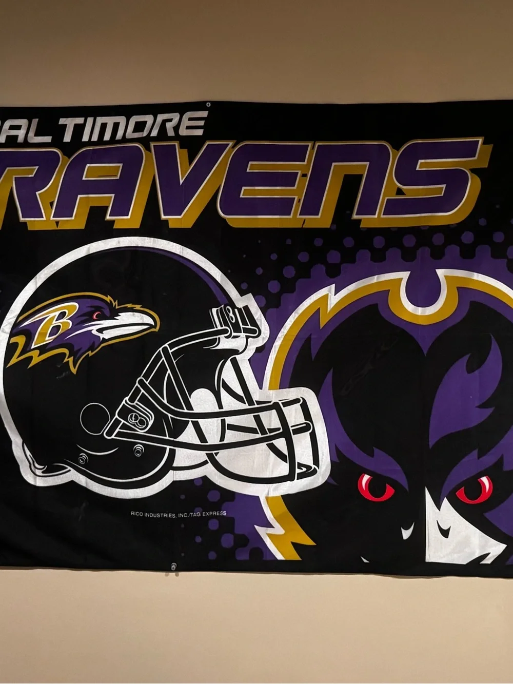 Baltimore Ravens Banner/Flag